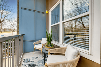 Private balcony or patio in each home